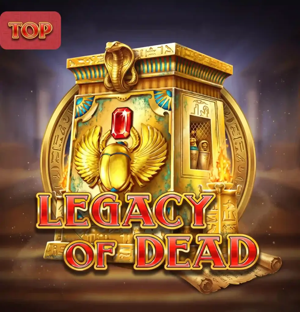Egyptian tomb slot machine art