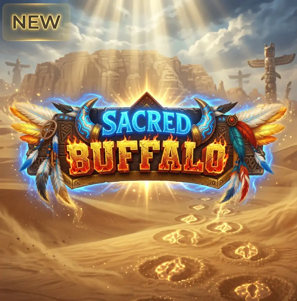 Sacred Buffalo slot machine artwork